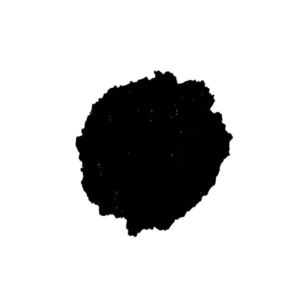 Пятно Черной Кисти — стоковый вектор