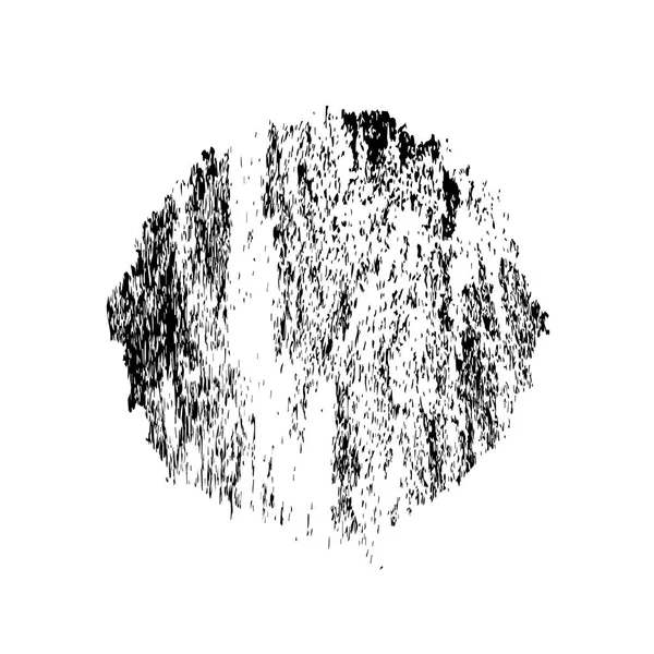 Beyaz arka planda siyah mürekkep fırça sıyrık