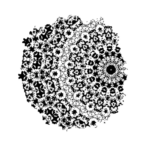 Beyaz arka planda siyah mürekkep fırça sıyrık