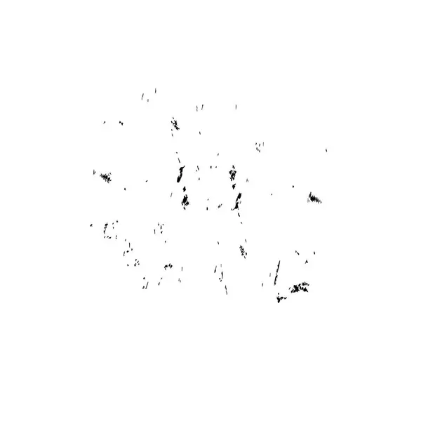 Siyah Beyaz Çizilmiş Mürekkep Fırçası Vuruşu — Stok Vektör