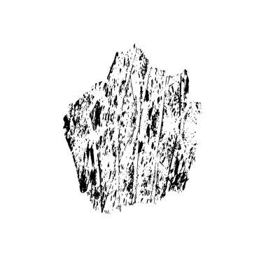 Beyaz arkaplanda soyut grunge siyah nokta, vektör illüstrasyonu