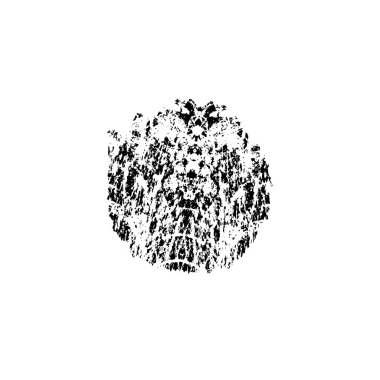 Beyaz arkaplanda kısmi mandala geometrik izi