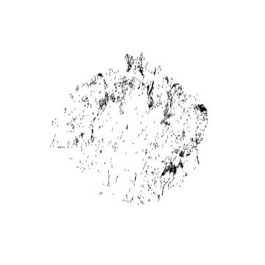 Beyaz arkaplanda soyut grunge fırça darbesi 