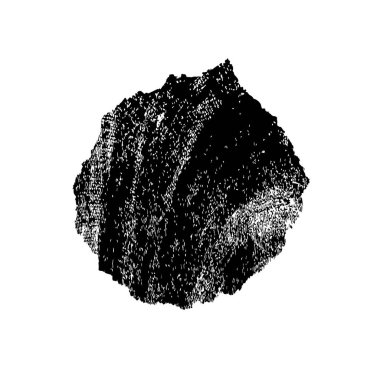 Beyaz arkaplanda soyut grunge fırça darbesi 