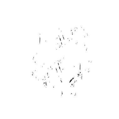 Beyaz arkaplanda soyut grunge siyah nokta, vektör illüstrasyonu