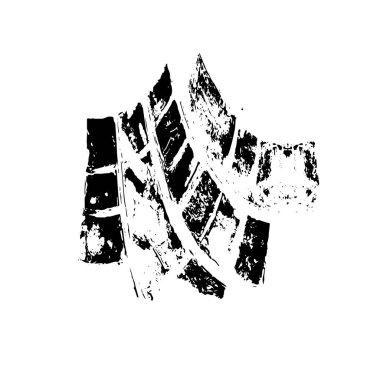 siyah mürekkep fırçası darbesi beyaz arkaplanda izole edildi