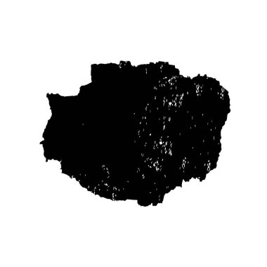 Beyaz arka planda siyah mürekkep fırça sıyrık