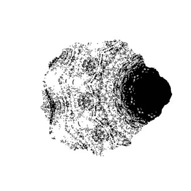 Beyaz arka planda siyah mürekkep fırça sıyrık