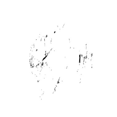 Beyaz arka planda siyah mürekkep fırça sıyrık