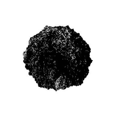 Beyaz arka planda siyah mürekkep fırça sıyrık