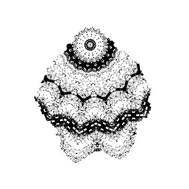 Beyaz arka planda siyah mürekkep fırça sıyrık