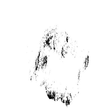 Beyaz arkaplanda soyut grunge lekesi, vektör illüstrasyonu