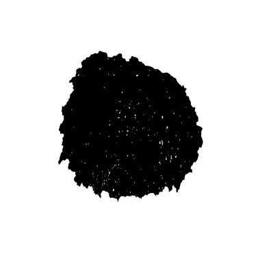 Beyaz arka planda siyah mürekkep fırça sıyrık