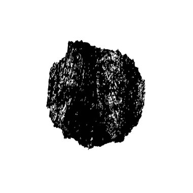 Siyah mürekkep lekesi beyaz arkaplanda izole edildi