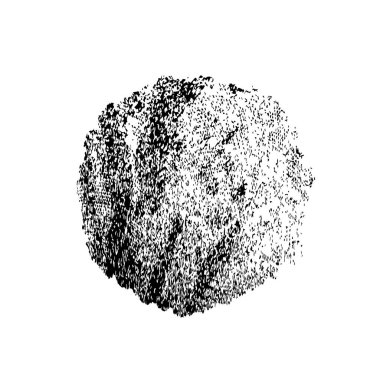 Beyaz arka planda siyah mürekkep fırça sıyrık