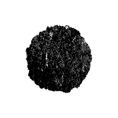 Beyaz arka planda siyah mürekkep fırça sıyrık