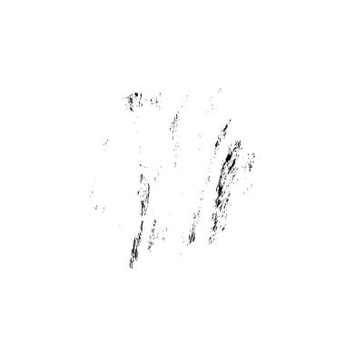 Beyaz arka planda soyut siyah beyaz şekil. Vektör illüstrasyonu  