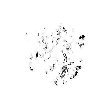 Beyaz arka planda soyut siyah beyaz şekil. Vektör illüstrasyonu  