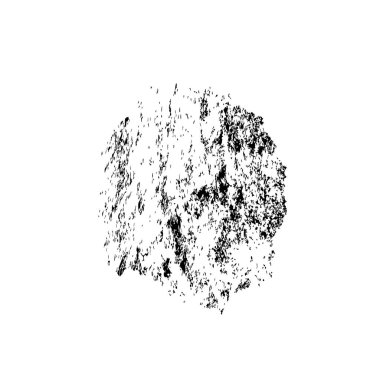 Beyaz arka planda soyut siyah beyaz şekil. Vektör illüstrasyonu  