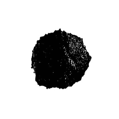 Beyaz arka planda soyut siyah beyaz şekil. Vektör illüstrasyonu  