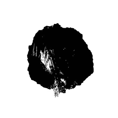 Beyaz arka planda soyut siyah beyaz şekil. Vektör illüstrasyonu  