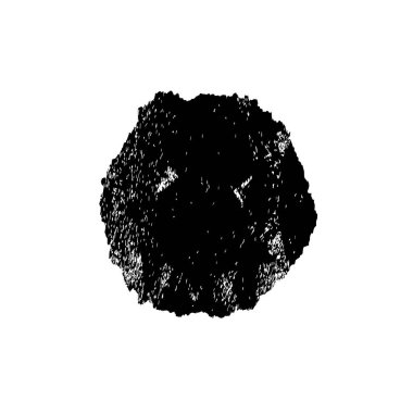 Beyaz arka planda soyut siyah beyaz şekil. Vektör illüstrasyonu  