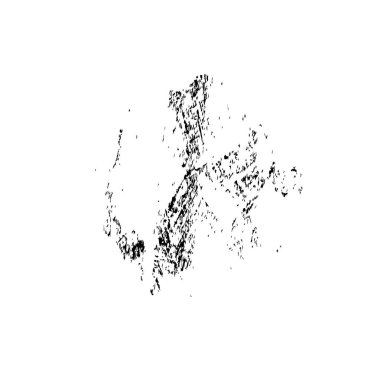 Beyaz arka planda soyut siyah beyaz şekil. Vektör illüstrasyonu  