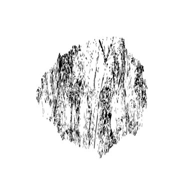 Beyaz arkaplanda soyut şekil. Vektör illüstrasyonu  