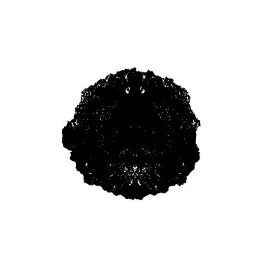 Beyaz arkaplanda soyut şekil. Vektör illüstrasyonu  