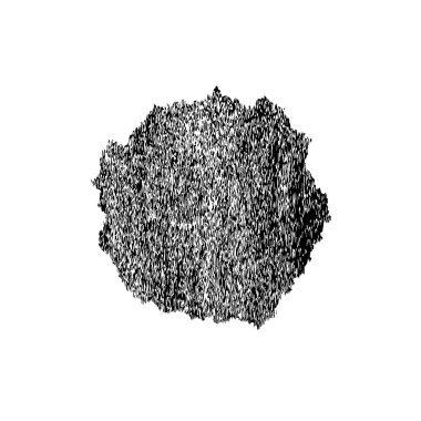 Beyaz arkaplanda soyut şekil. Vektör illüstrasyonu  