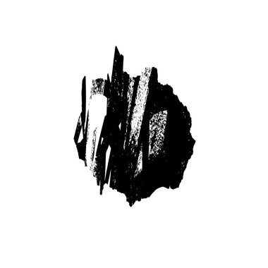 vektör siyah ve beyaz grunge fırça darbesi, mürekkep fırçası darbeleri, soyut arkaplan