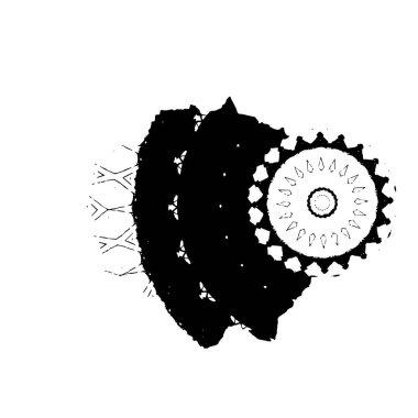 Grunge dokusu. siyah ve beyaz kaba arkaplan. 