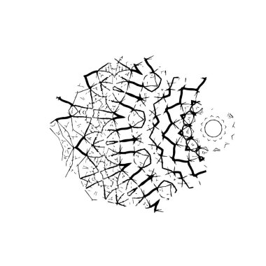 Grunge dokusu. siyah ve beyaz kaba arkaplan. 