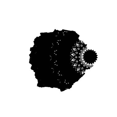 Grunge dokusu. siyah ve beyaz kaba arkaplan. 