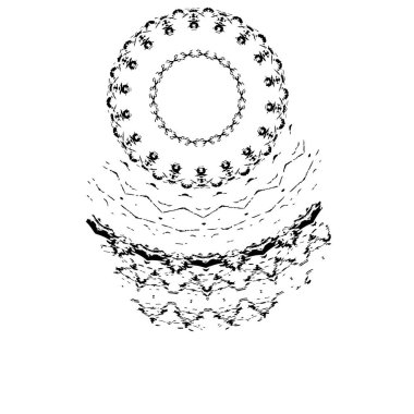 Grunge dokusu. siyah ve beyaz kaba arkaplan. 