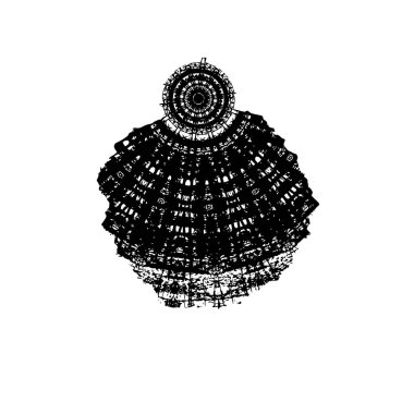 Grunge dokusu. siyah ve beyaz kaba arkaplan. 