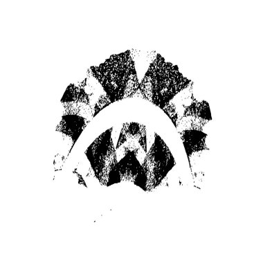 Grunge dokusu. siyah ve beyaz kaba arkaplan. 