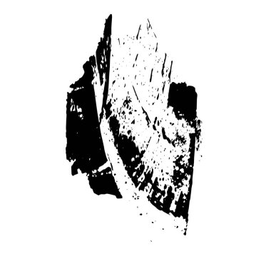 Grunge mürekkep sıçramasının basit illüstrasyonu