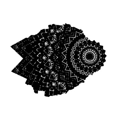 Grunge mürekkep sıçramasının basit illüstrasyonu