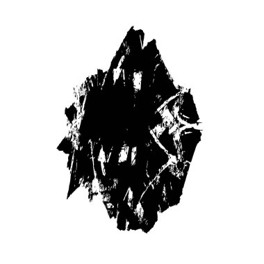 Grunge mürekkep sıçramasının basit illüstrasyonu