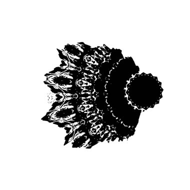 siyah ve beyaz grunge yaratıcı arka plan