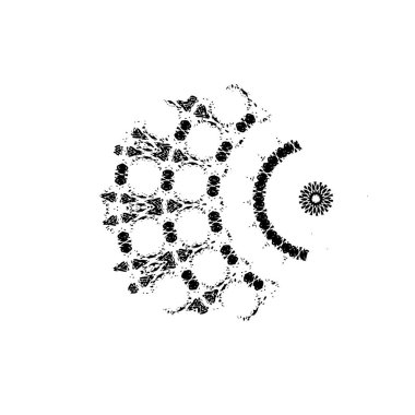 siyah ve beyaz grunge yaratıcı arka plan