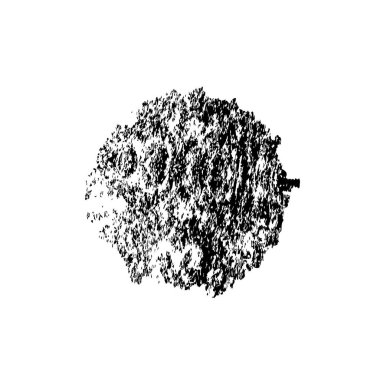 Grunge mürekkep sıçramasının basit illüstrasyonu