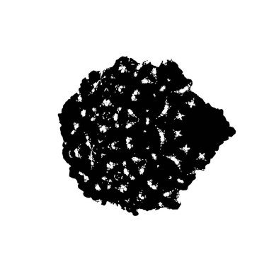 Grunge mürekkep sıçramasının basit illüstrasyonu