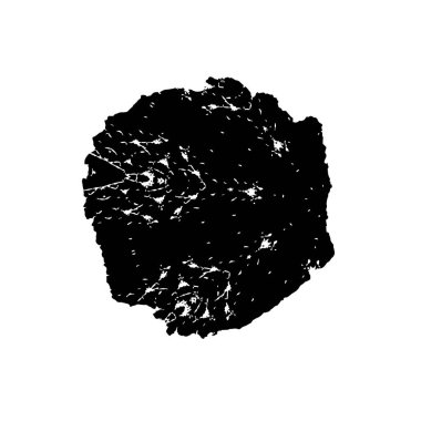 Grunge mürekkep sıçramasının basit illüstrasyonu