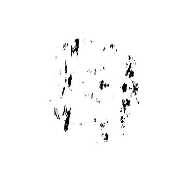 Grunge mürekkep sıçramasının basit illüstrasyonu