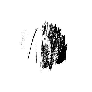 Grunge mürekkep sıçramasının basit illüstrasyonu