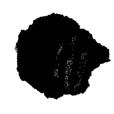 Grunge mürekkep sıçramasının basit illüstrasyonu