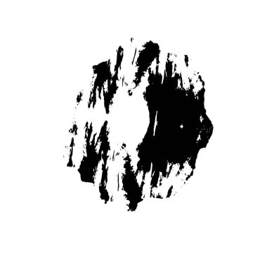 Grunge mürekkep sıçramasının basit illüstrasyonu