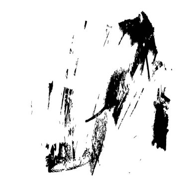 Grunge mürekkep sıçramasının basit illüstrasyonu